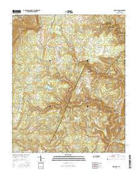 Brayton Tennessee Current topographic map, 1:24000 scale, 7.5 X 7.5 Minute, Year 2016