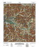 Brick Church Tennessee Historical topographic map, 1:24000 scale, 7.5 X 7.5 Minute, Year 2010