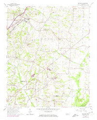 Brighton Tennessee Historical topographic map, 1:24000 scale, 7.5 X 7.5 Minute, Year 1965