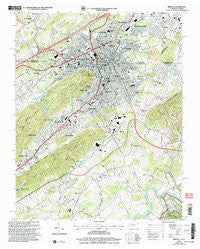 Bristol Tennessee Historical topographic map, 1:24000 scale, 7.5 X 7.5 Minute, Year 2003