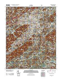 Bristol Tennessee Historical topographic map, 1:24000 scale, 7.5 X 7.5 Minute, Year 2011