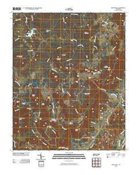 Brockdell Tennessee Historical topographic map, 1:24000 scale, 7.5 X 7.5 Minute, Year 2010