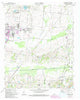 Brunswick Tennessee Historical topographic map, 1:24000 scale, 7.5 X 7.5 Minute, Year 1971