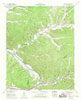 Bucksnort Tennessee Historical topographic map, 1:24000 scale, 7.5 X 7.5 Minute, Year 1952
