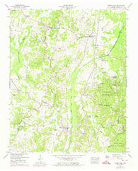 Buena Vista Tennessee Historical topographic map, 1:24000 scale, 7.5 X 7.5 Minute, Year 1950
