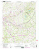 Burns Tennessee Historical topographic map, 1:24000 scale, 7.5 X 7.5 Minute, Year 1953