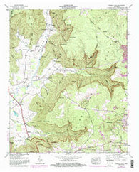Burrow Cove Tennessee Historical topographic map, 1:24000 scale, 7.5 X 7.5 Minute, Year 1947