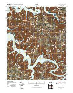 Byrdstown Tennessee Historical topographic map, 1:24000 scale, 7.5 X 7.5 Minute, Year 2010