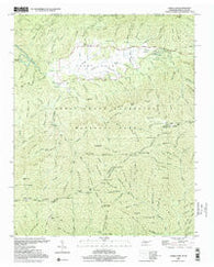 Cades Cove Tennessee Historical topographic map, 1:24000 scale, 7.5 X 7.5 Minute, Year 2000