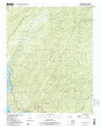 Calderwood Tennessee Historical topographic map, 1:24000 scale, 7.5 X 7.5 Minute, Year 2000