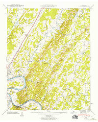 Calhoun Tennessee Historical topographic map, 1:24000 scale, 7.5 X 7.5 Minute, Year 1943