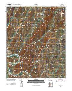 Calhoun Tennessee Historical topographic map, 1:24000 scale, 7.5 X 7.5 Minute, Year 2010