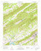 Camelot Tennessee Historical topographic map, 1:24000 scale, 7.5 X 7.5 Minute, Year 1961