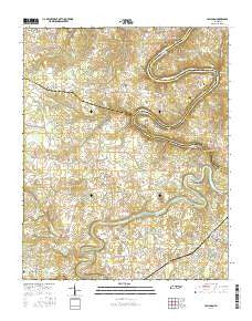 Campaign Tennessee Current topographic map, 1:24000 scale, 7.5 X 7.5 Minute, Year 2016