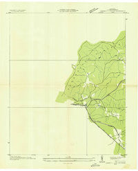 Campbell Junction Tennessee Historical topographic map, 1:24000 scale, 7.5 X 7.5 Minute, Year 1935