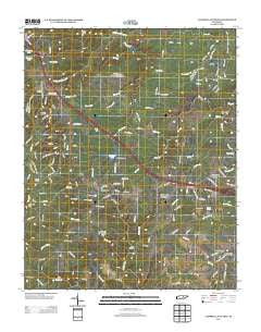 Campbell Junction Tennessee Historical topographic map, 1:24000 scale, 7.5 X 7.5 Minute, Year 2013
