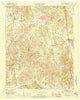 Campbells Station Tennessee Historical topographic map, 1:24000 scale, 7.5 X 7.5 Minute, Year 1951