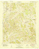 Campbells Station Tennessee Historical topographic map, 1:24000 scale, 7.5 X 7.5 Minute, Year 1951