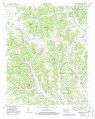 Campbellsville Tennessee Historical topographic map, 1:24000 scale, 7.5 X 7.5 Minute, Year 1951