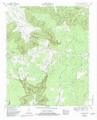 Cane Hollow Tennessee Historical topographic map, 1:24000 scale, 7.5 X 7.5 Minute, Year 1956