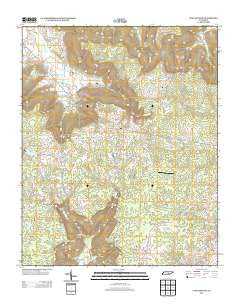 Cane Hollow Tennessee Historical topographic map, 1:24000 scale, 7.5 X 7.5 Minute, Year 2013