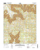 Cane Hollow Tennessee Current topographic map, 1:24000 scale, 7.5 X 7.5 Minute, Year 2016