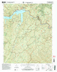 Caney Creek Tennessee Historical topographic map, 1:24000 scale, 7.5 X 7.5 Minute, Year 2003