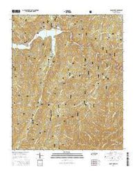 Caney Creek Tennessee Current topographic map, 1:24000 scale, 7.5 X 7.5 Minute, Year 2016