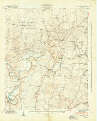 Capitol Hill Tennessee Historical topographic map, 1:24000 scale, 7.5 X 7.5 Minute, Year 1941
