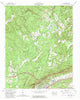 Cardiff Tennessee Historical topographic map, 1:24000 scale, 7.5 X 7.5 Minute, Year 1968