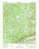 Cardiff Tennessee Historical topographic map, 1:24000 scale, 7.5 X 7.5 Minute, Year 1968