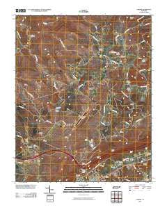 Cardiff Tennessee Historical topographic map, 1:24000 scale, 7.5 X 7.5 Minute, Year 2010
