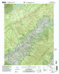 Carter Tennessee Historical topographic map, 1:24000 scale, 7.5 X 7.5 Minute, Year 2003