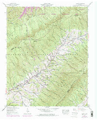 Carter Tennessee Historical topographic map, 1:24000 scale, 7.5 X 7.5 Minute, Year 1938