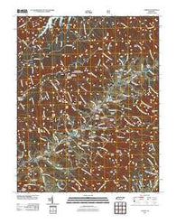 Carter Tennessee Historical topographic map, 1:24000 scale, 7.5 X 7.5 Minute, Year 2011