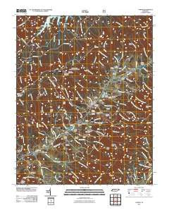 Carter Tennessee Historical topographic map, 1:24000 scale, 7.5 X 7.5 Minute, Year 2011