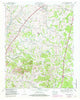 Carters Creek Tennessee Historical topographic map, 1:24000 scale, 7.5 X 7.5 Minute, Year 1965