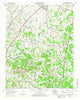 Carters Creek Tennessee Historical topographic map, 1:24000 scale, 7.5 X 7.5 Minute, Year 1965