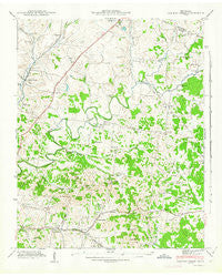 Carters Creek Tennessee Historical topographic map, 1:24000 scale, 7.5 X 7.5 Minute, Year 1941