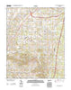 Carters Creek Tennessee Historical topographic map, 1:24000 scale, 7.5 X 7.5 Minute, Year 2013