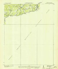 Cartertown Tennessee Historical topographic map, 1:24000 scale, 7.5 X 7.5 Minute, Year 1936