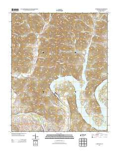 Carthage Tennessee Historical topographic map, 1:24000 scale, 7.5 X 7.5 Minute, Year 2013