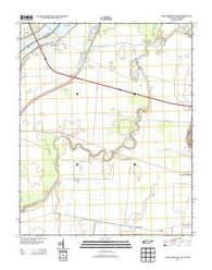 Caruthersville SE Tennessee Historical topographic map, 1:24000 scale, 7.5 X 7.5 Minute, Year 2013