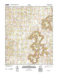 Cassville Tennessee Historical topographic map, 1:24000 scale, 7.5 X 7.5 Minute, Year 2013