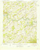 Cedar Creek Tennessee Historical topographic map, 1:24000 scale, 7.5 X 7.5 Minute, Year 1939