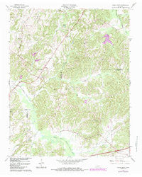 Cedar Creek Tennessee Historical topographic map, 1:24000 scale, 7.5 X 7.5 Minute, Year 1966