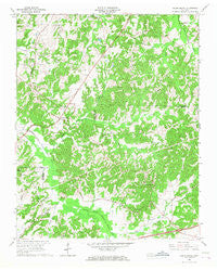 Cedar Grove Tennessee Historical topographic map, 1:24000 scale, 7.5 X 7.5 Minute, Year 1966
