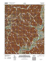 Celina Tennessee Historical topographic map, 1:24000 scale, 7.5 X 7.5 Minute, Year 2010