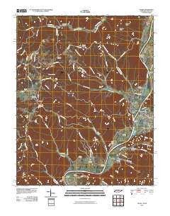 Celina Tennessee Historical topographic map, 1:24000 scale, 7.5 X 7.5 Minute, Year 2010