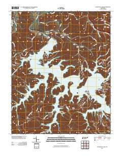 Center Hill Dam Tennessee Historical topographic map, 1:24000 scale, 7.5 X 7.5 Minute, Year 2010